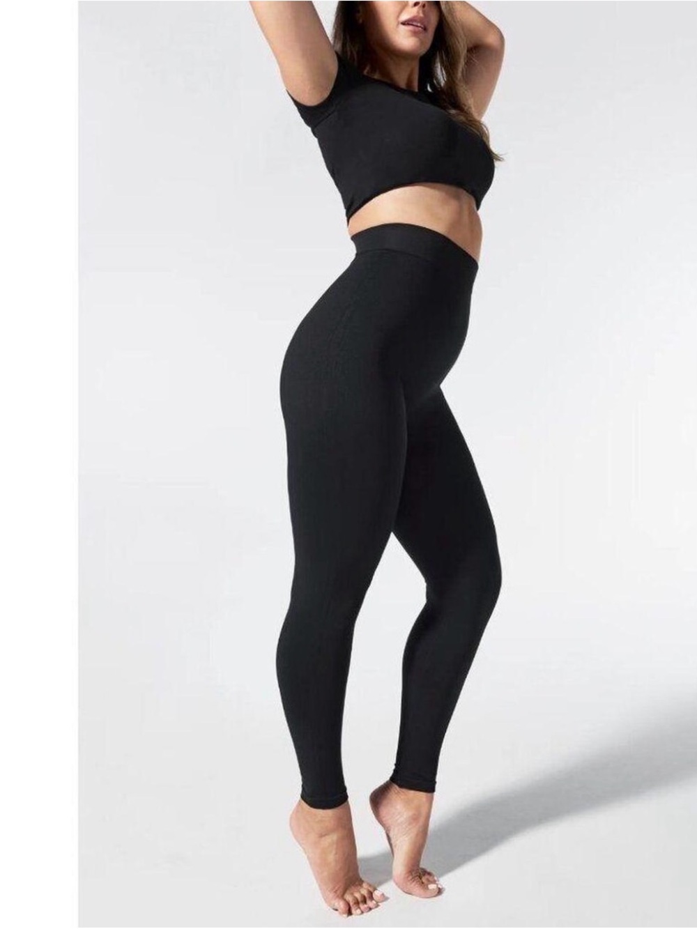BLANQI Black High-Rise Supportive Leggings